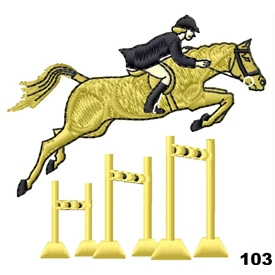 Triple Horse Jump 103